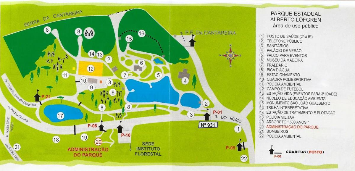Harta e Alberto Löfgren park