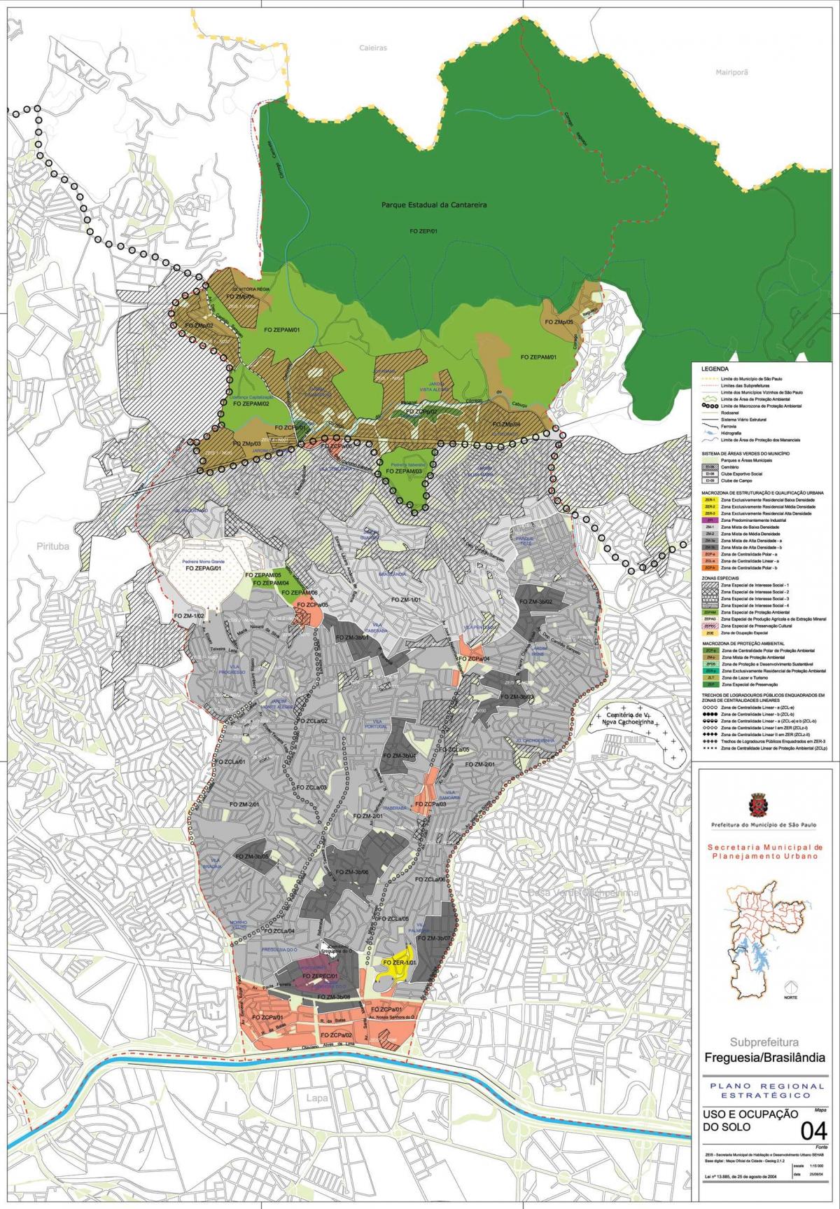 Harta e Freguesia a Ó São Paulo - Pushtimi i tokës