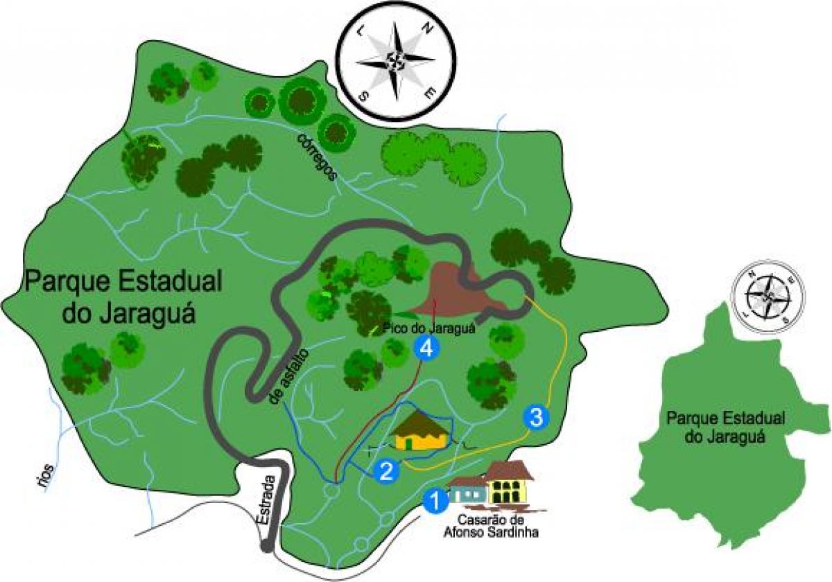 Harta e Jaraguá Park