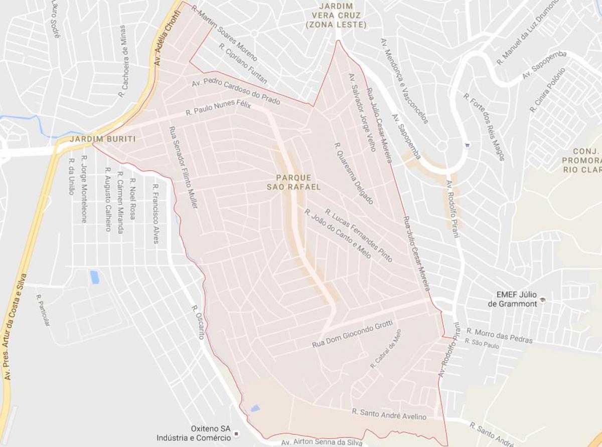 Harta e San Rafael në São Paulo