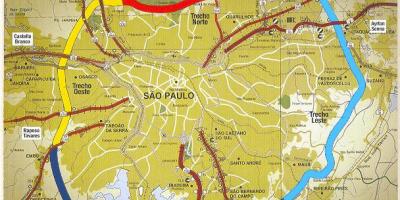 Harta e São Paulo beltway