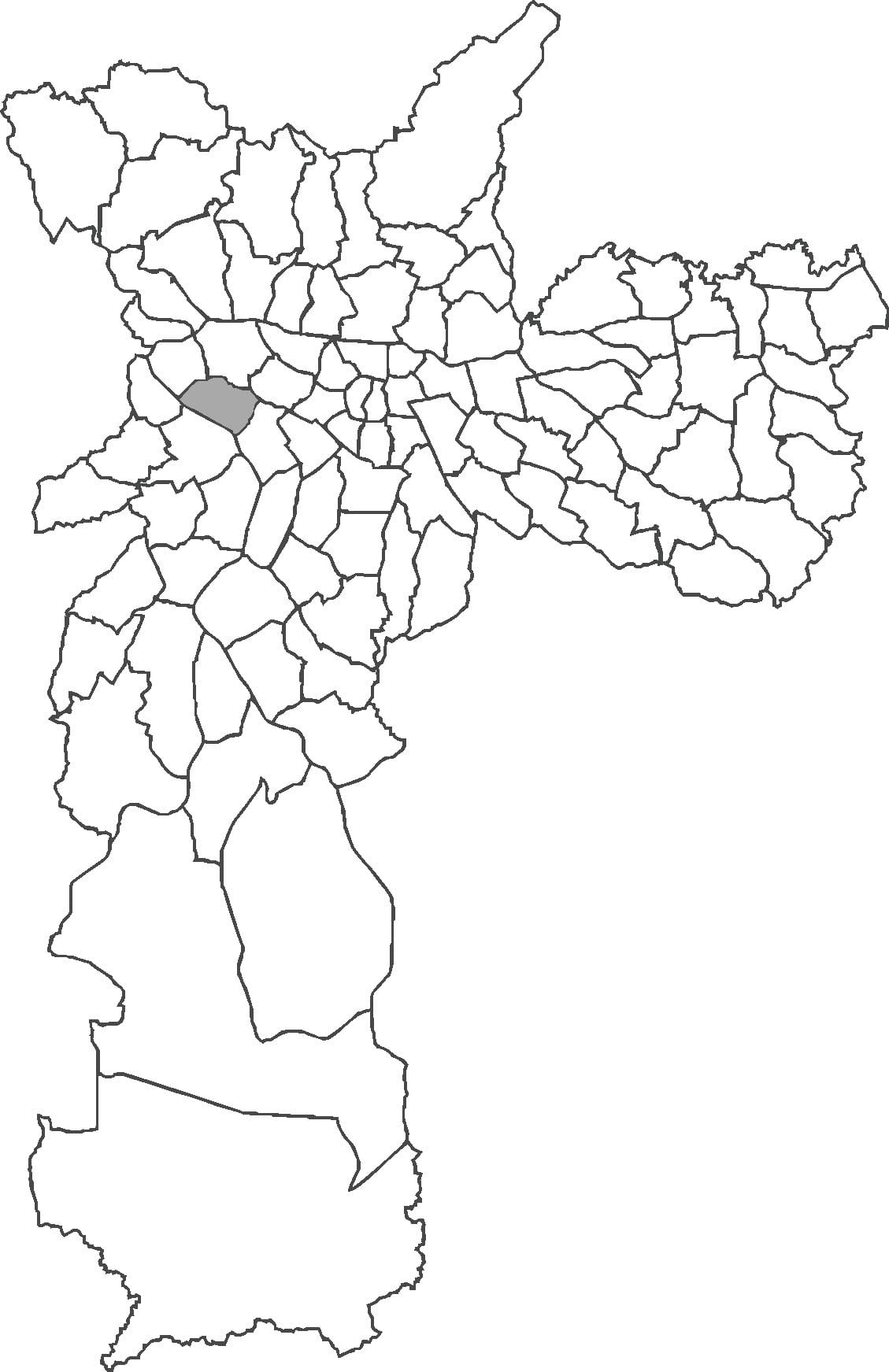 Harta e Alto de Pinheiros qarkut