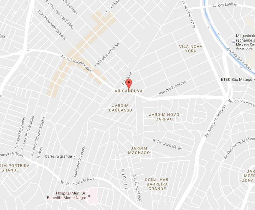 Harta e Aricanduva São Paulo