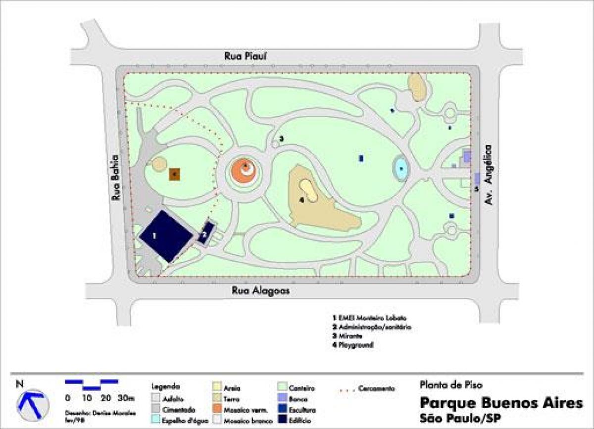 Harta e Buenos Aires, São Paulo park