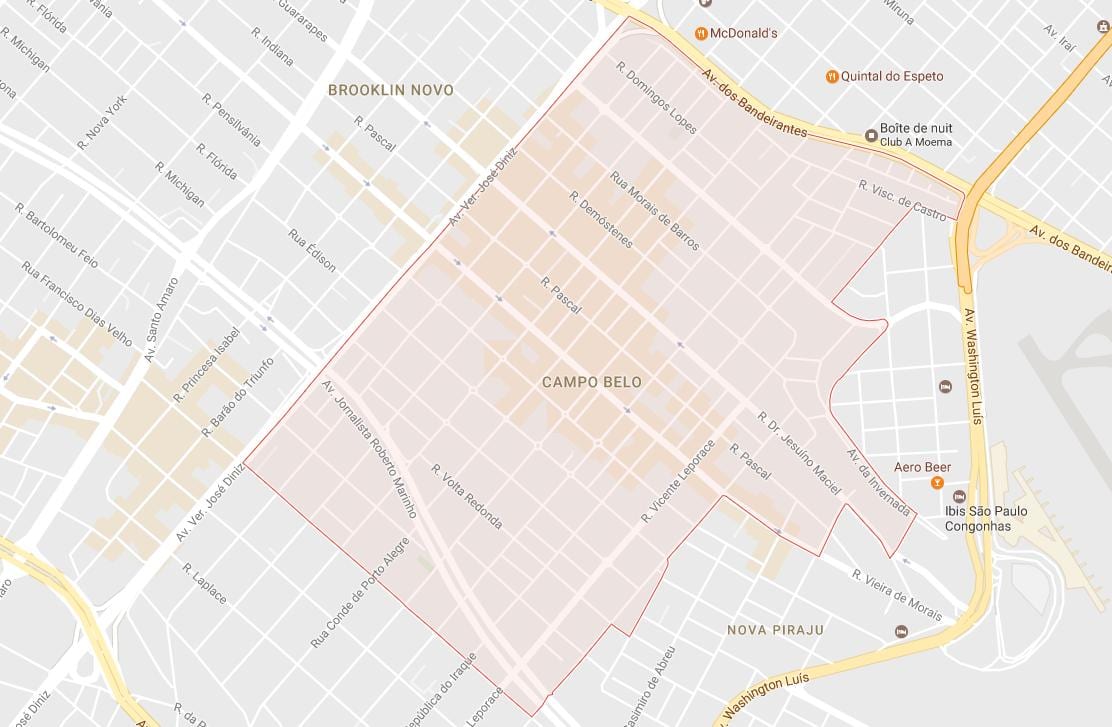Harta e Campo Belo São Paulo