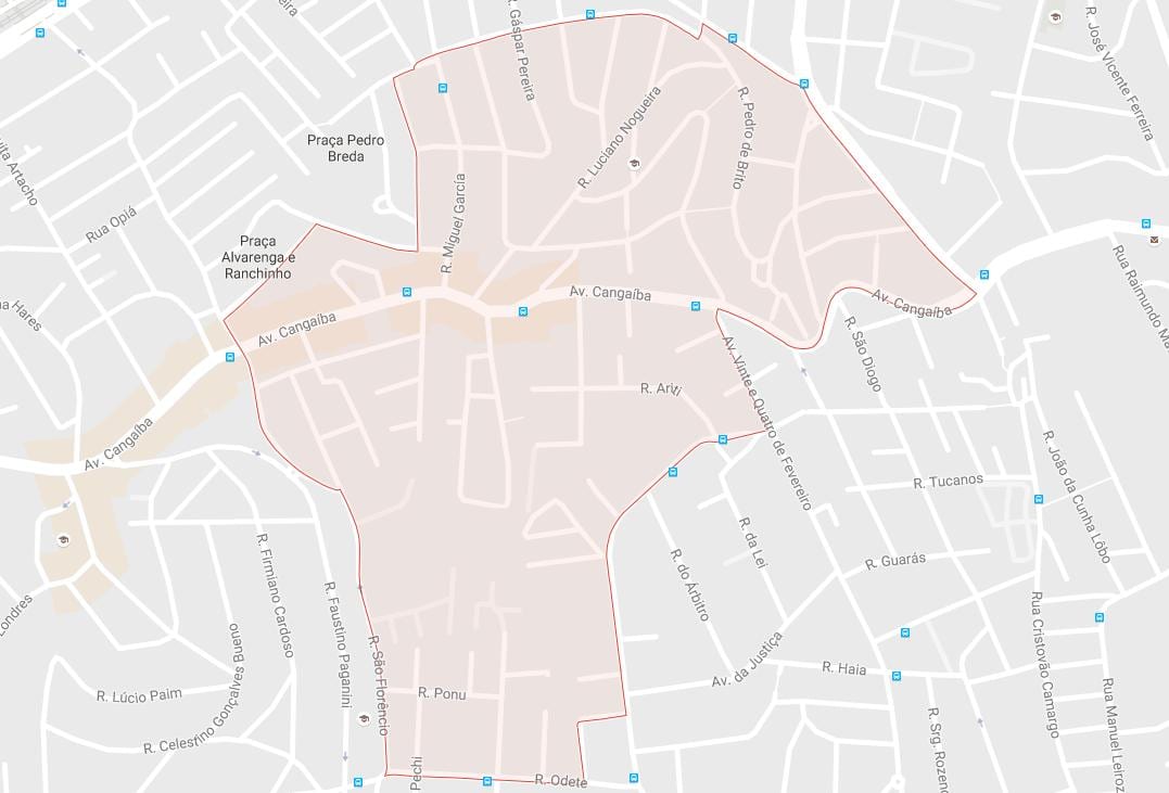 Harta e Cangaíba São Paulo