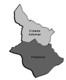 Harta e Cidade Ademar nën-prefekturës
