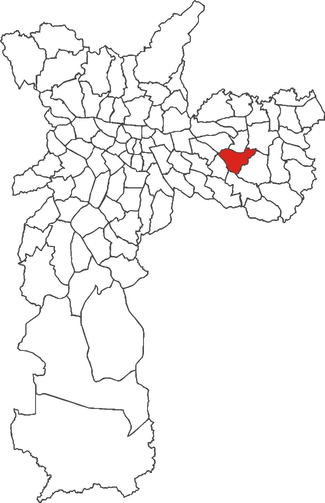 Harta e Cidade Líder qarkut
