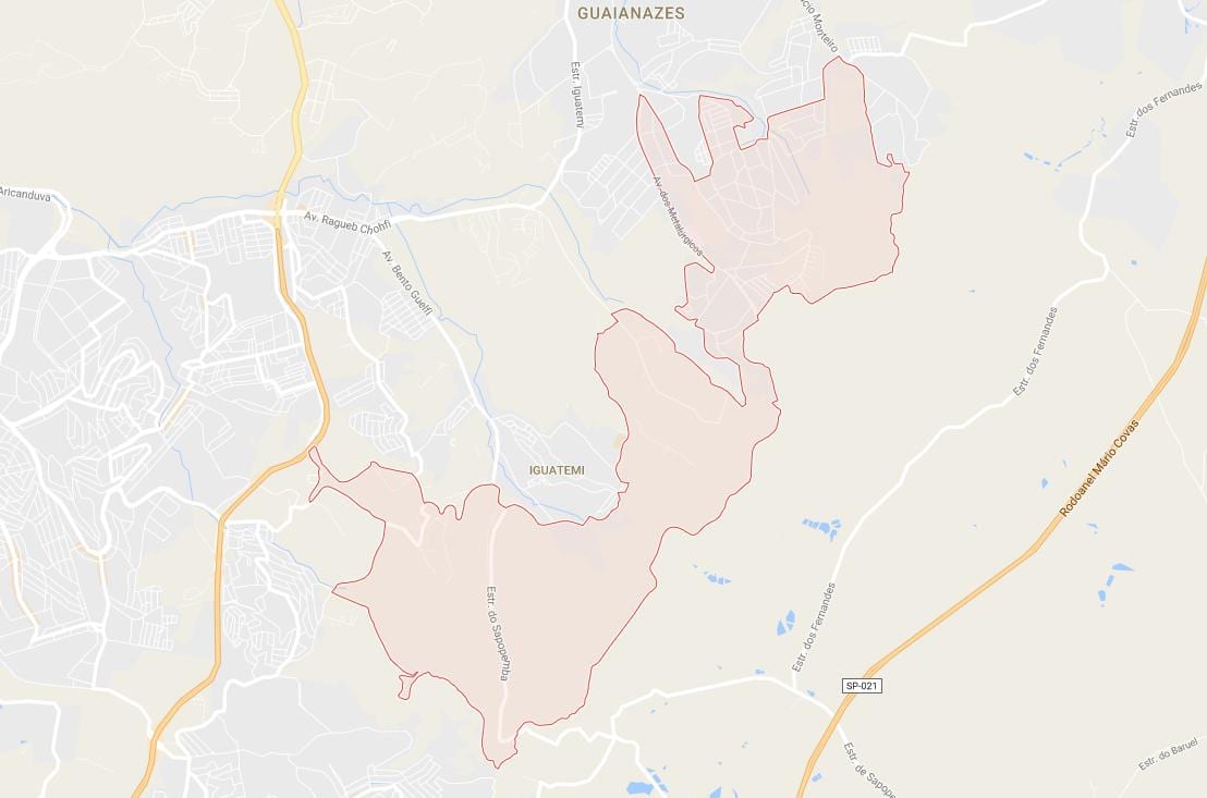 Harta e Cidade Tiradentes São Paulo