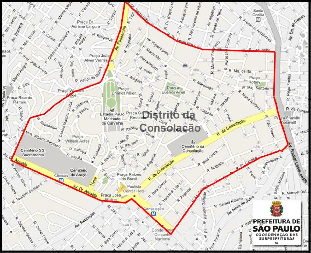 Harta e Consolação São Paulo