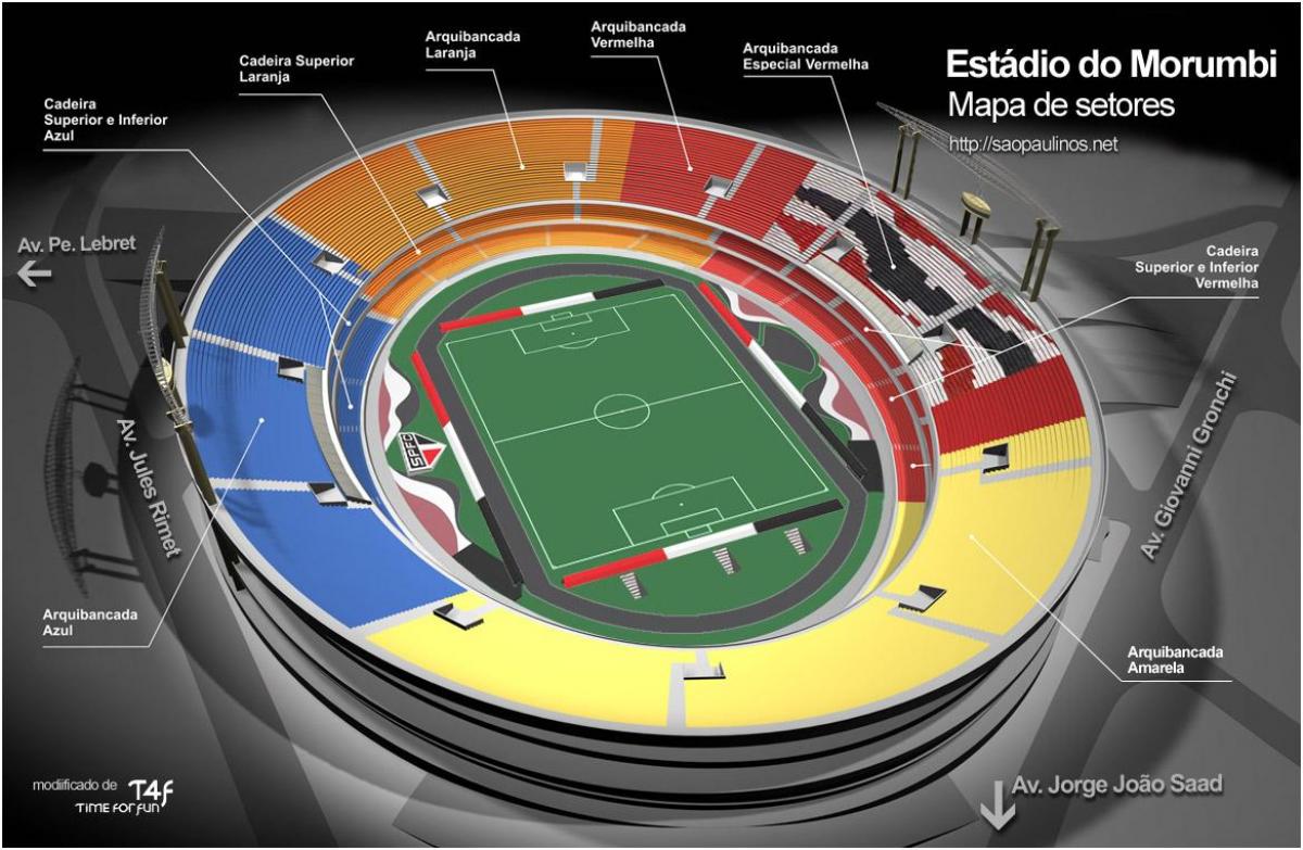 Harta e Cícero-Pompeu-de-Toledo São Paulo stadiumin