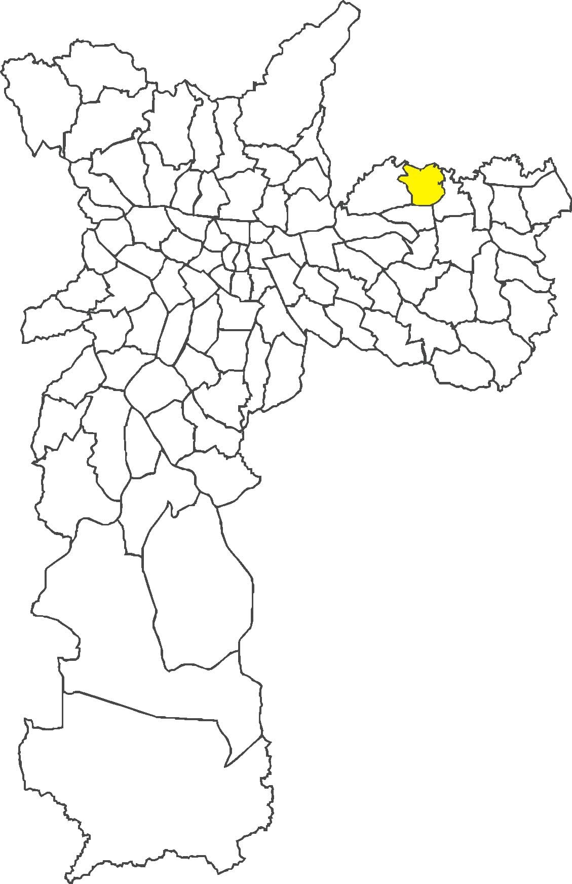 Harta e Ermelino Matarazzo qarkut
