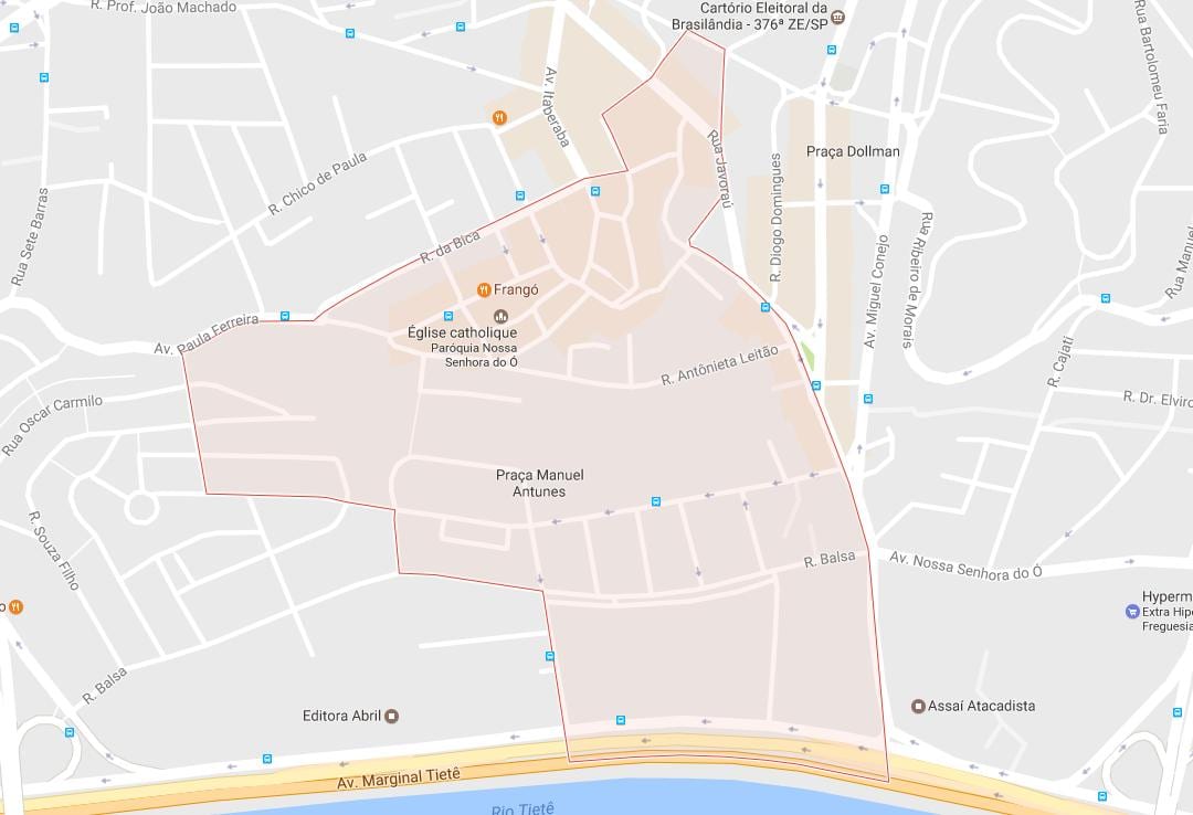 Harta e Freguesia a Ó São Paulo