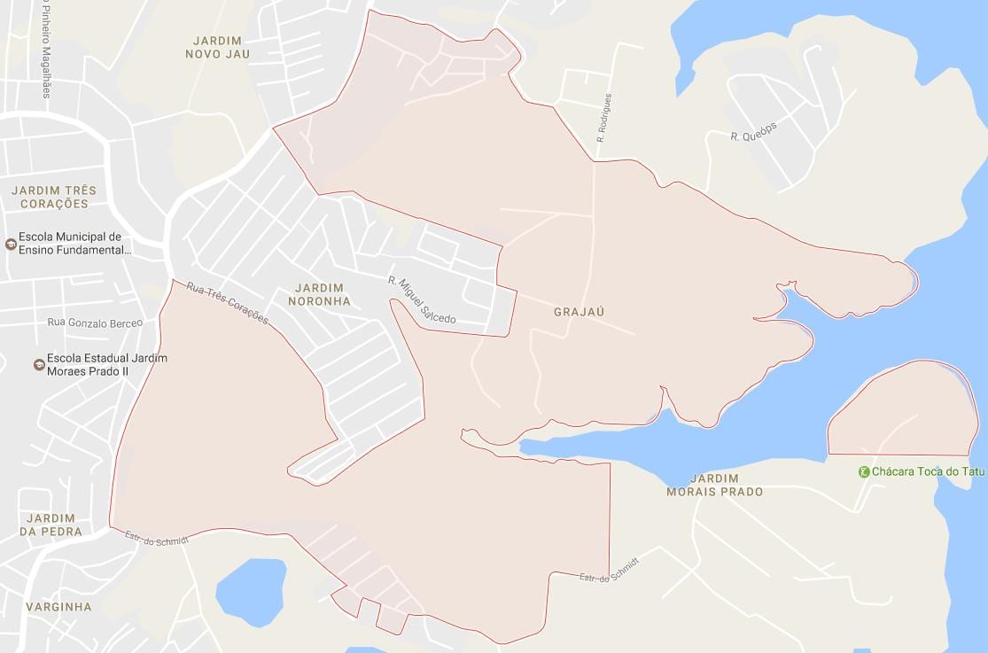 Harta e Grajaú São Paulo