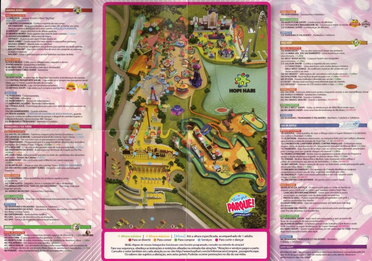 Harta e Hopi Hari