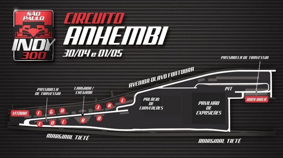 Harta e Indy 300 São Paulo