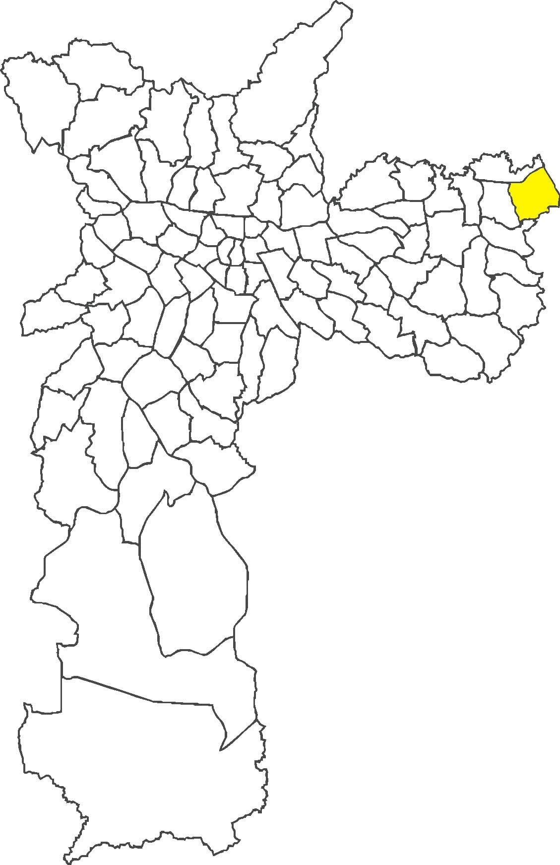 Harta e Itaim Paulista qarkut