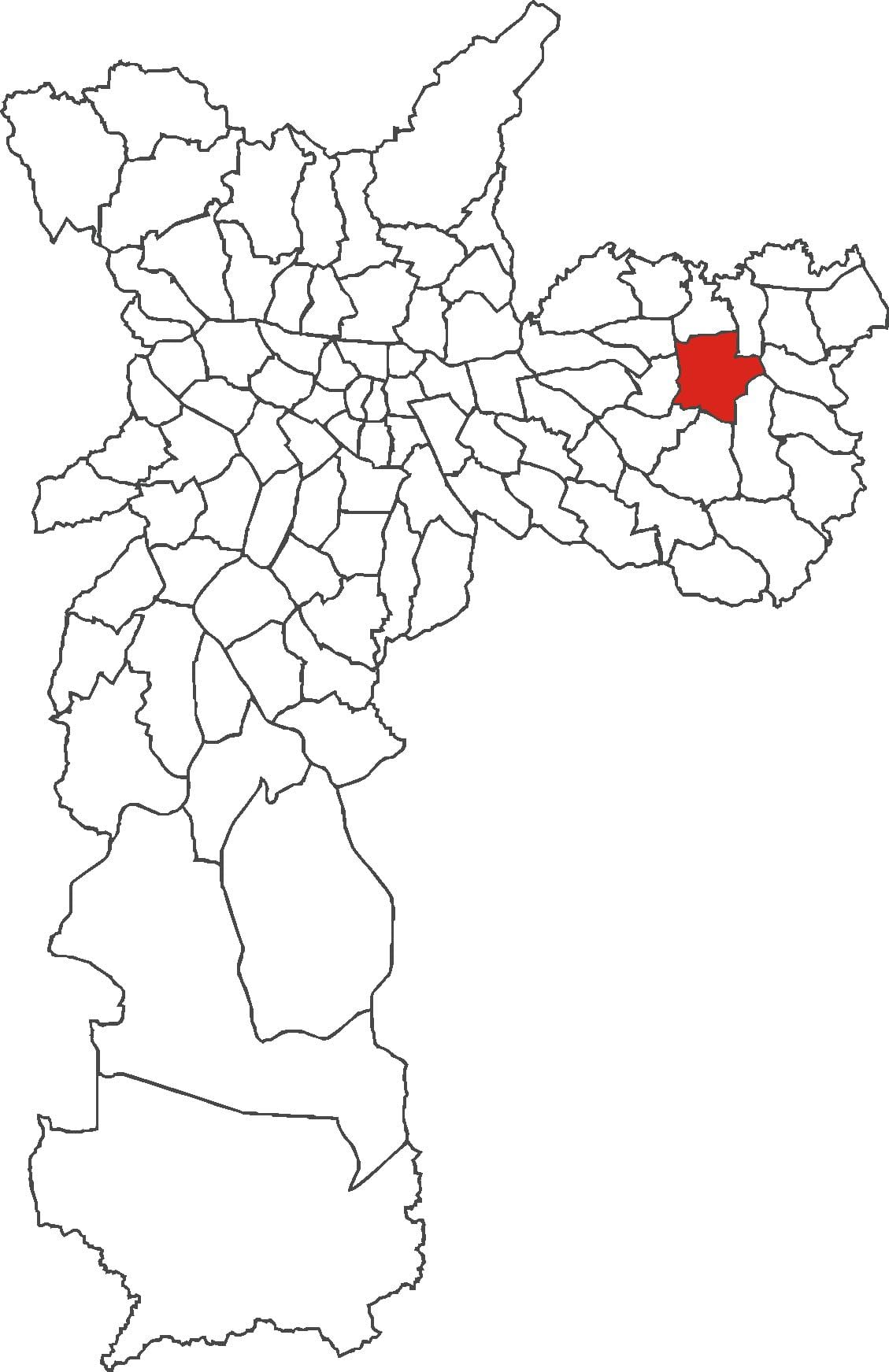 Harta e Itaquera qarkut