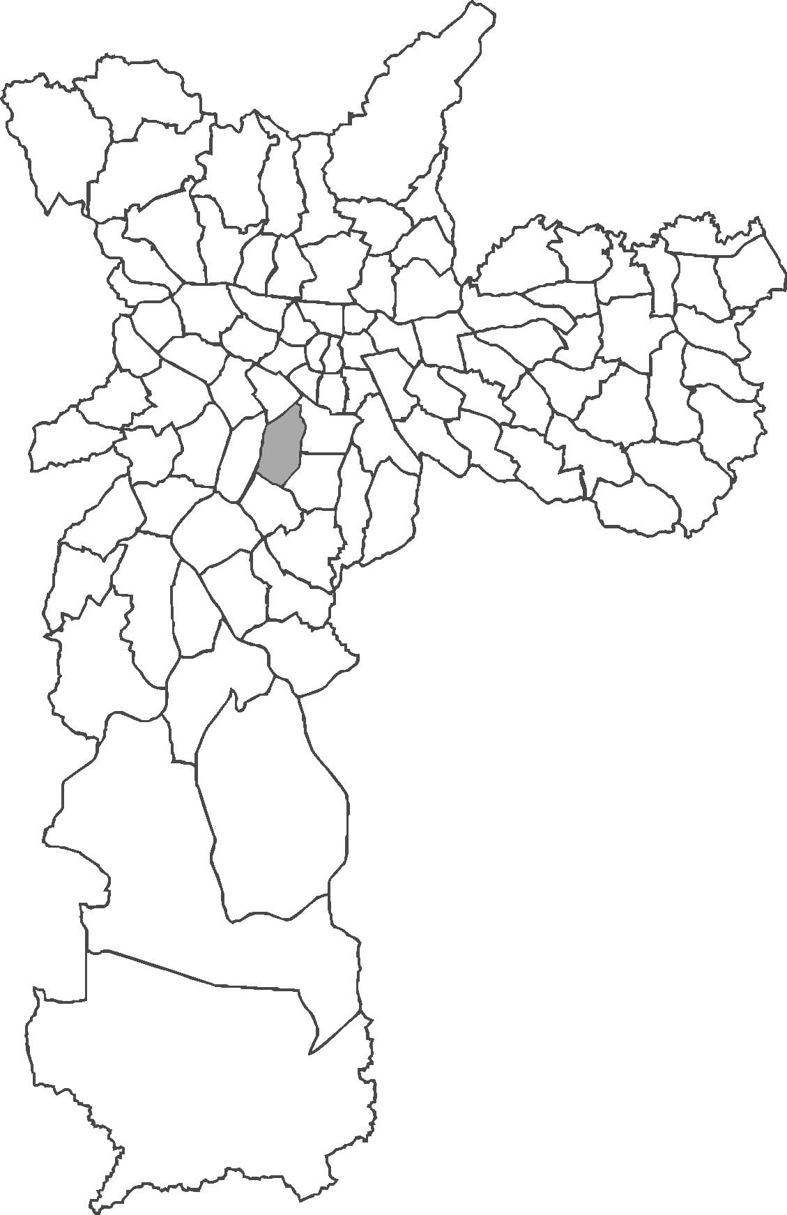 Harta e Moema qarkut