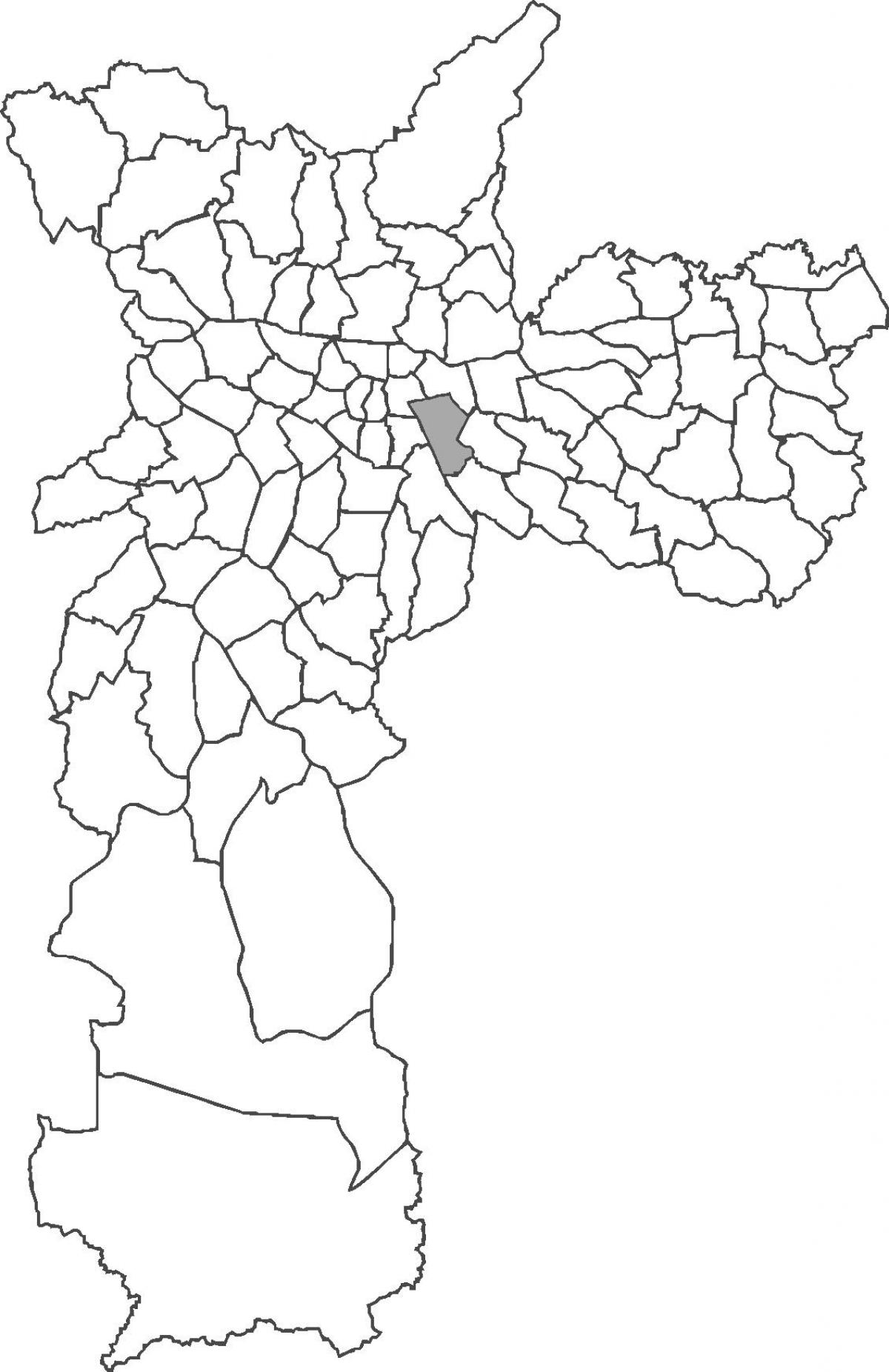 Harta e Mooca qarkut