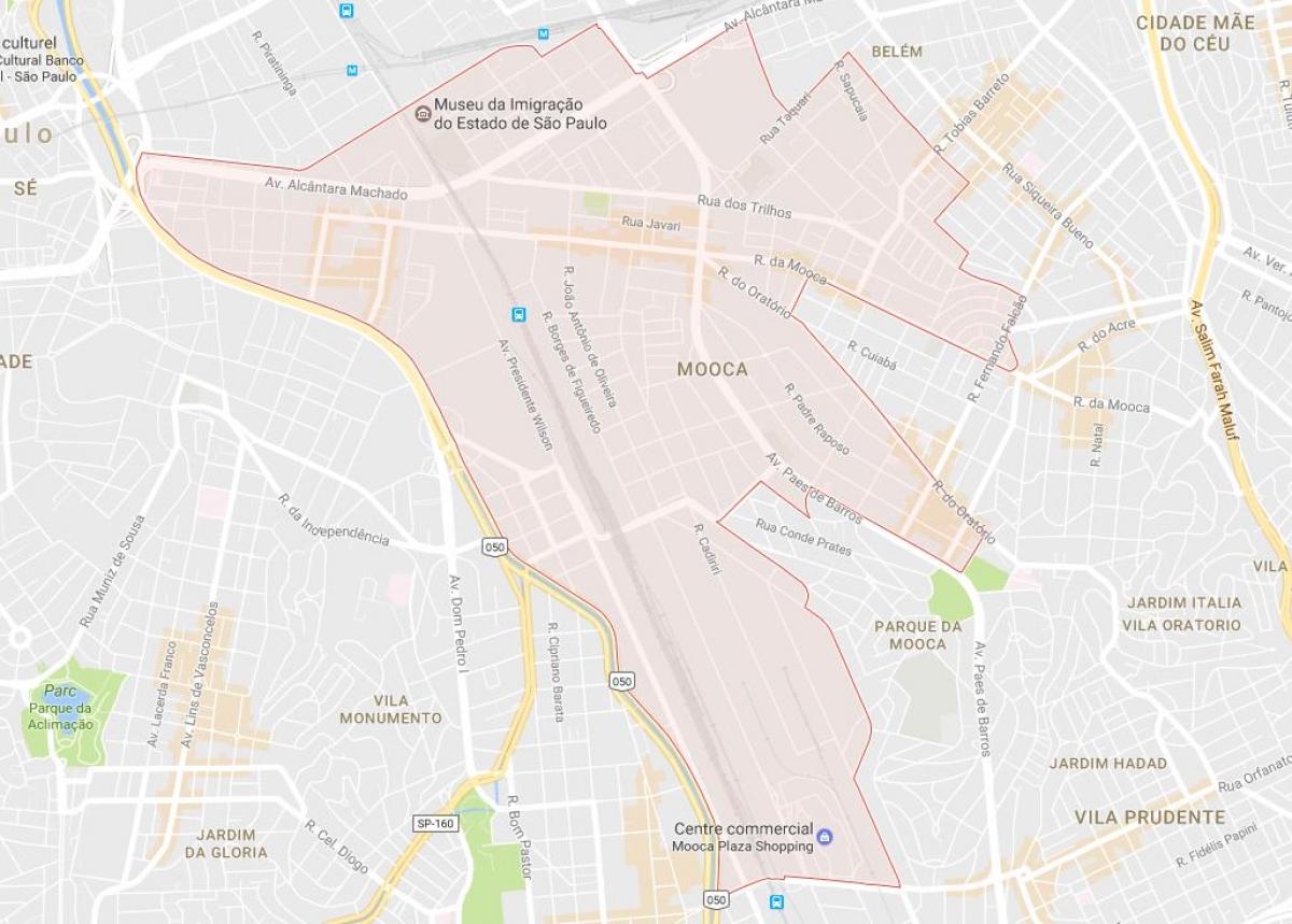 Harta e Mooca São Paulo