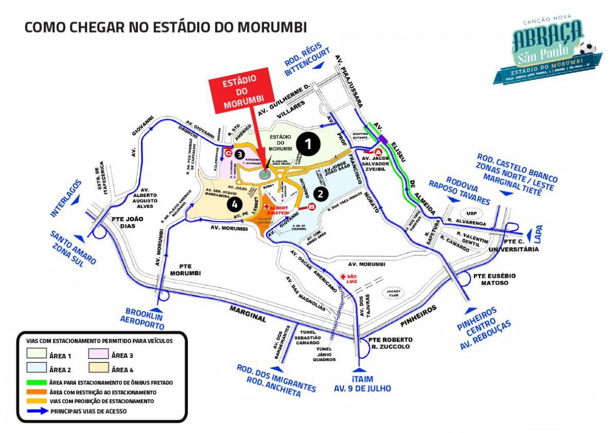 Harta e stadiumin Morumbi