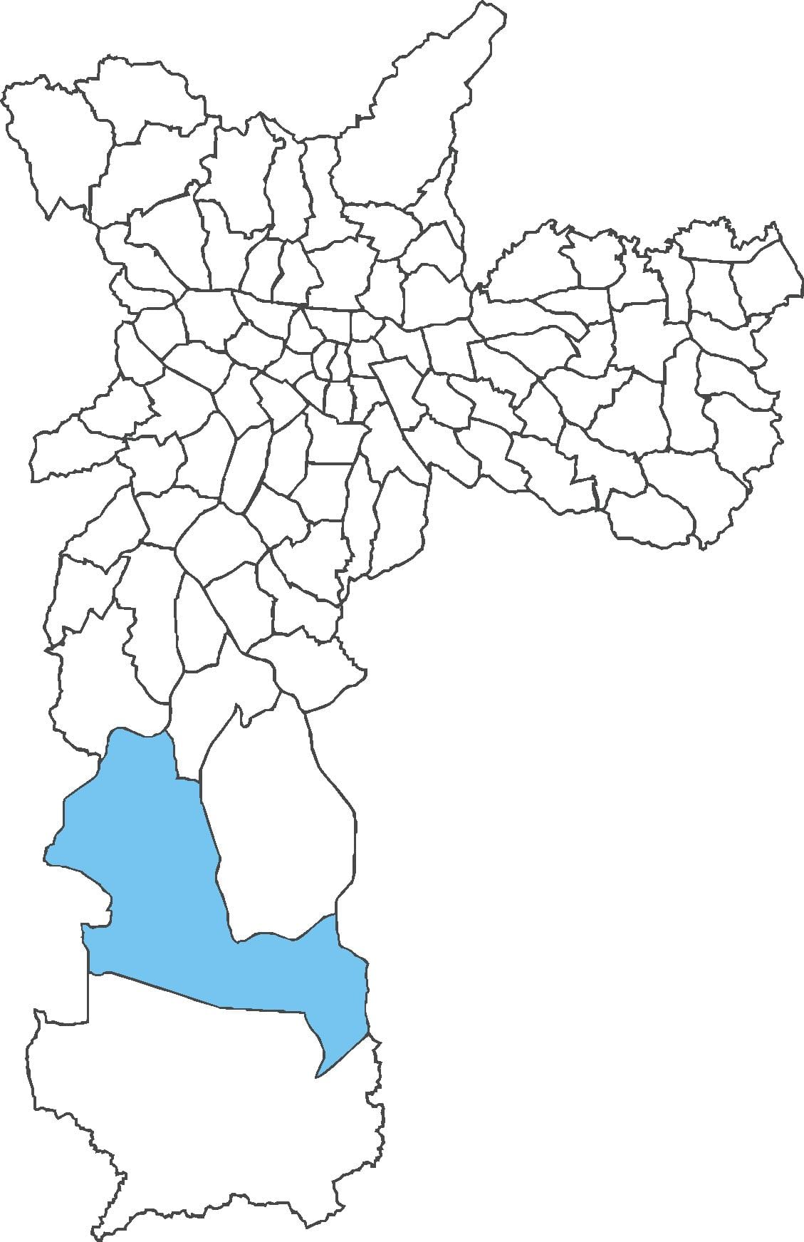 Harta e Parelheiros qarkut