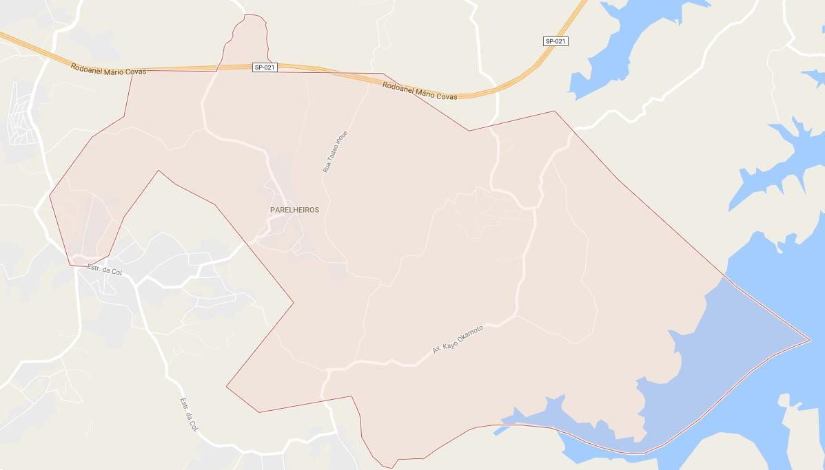 Harta e Parelheiros São Paulo