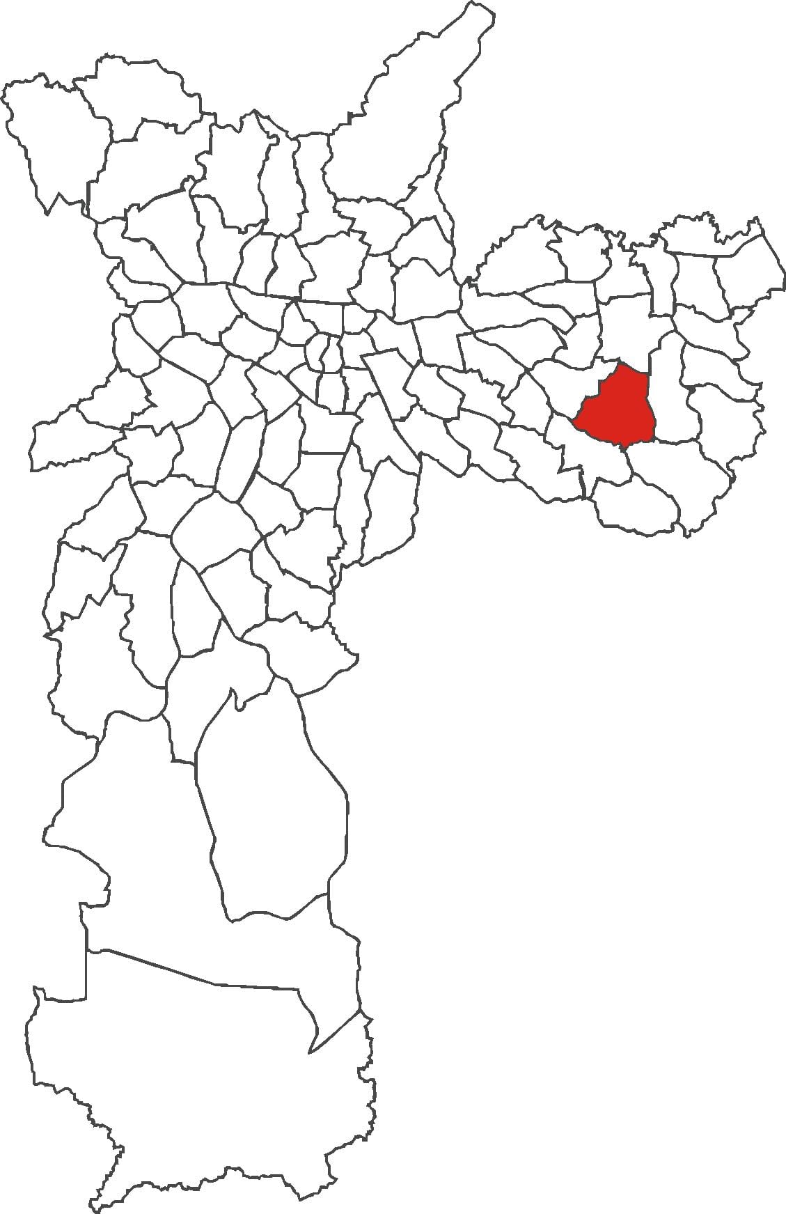 Harta e Parque a Carmo qarkut