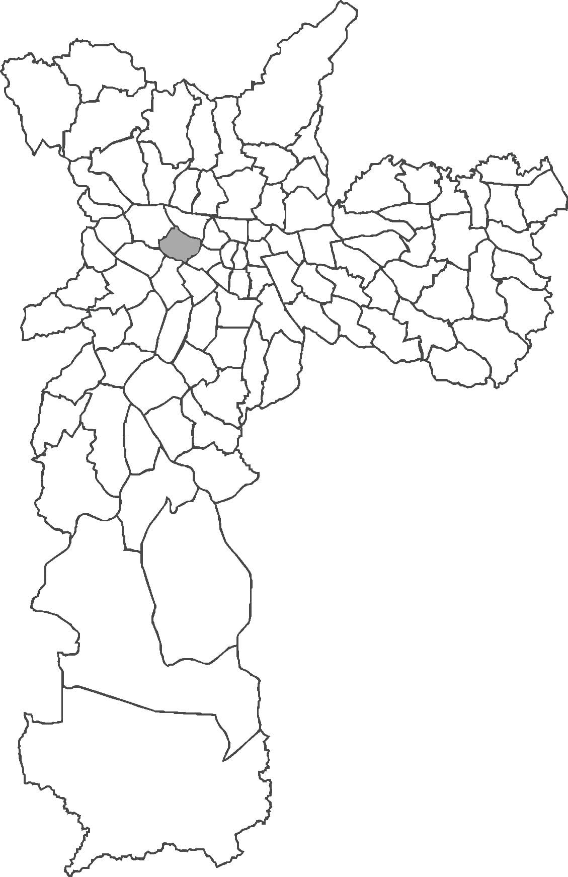 Harta e Perdizes qarkut