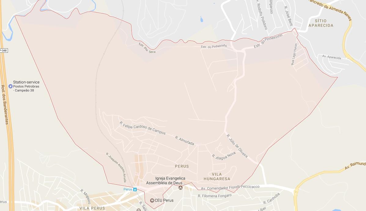 Harta e Perus São Paulo