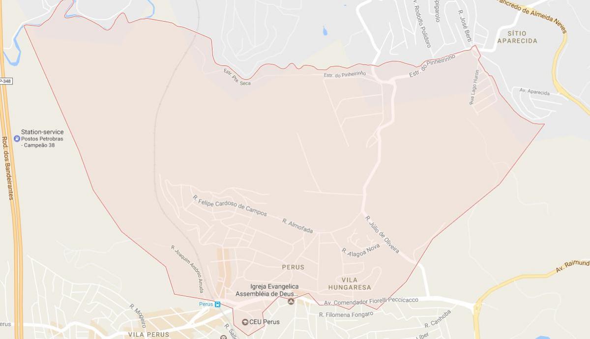 Harta e Perus São Paulo
