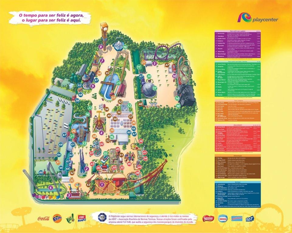 Harta e PlayCenter São Paulo