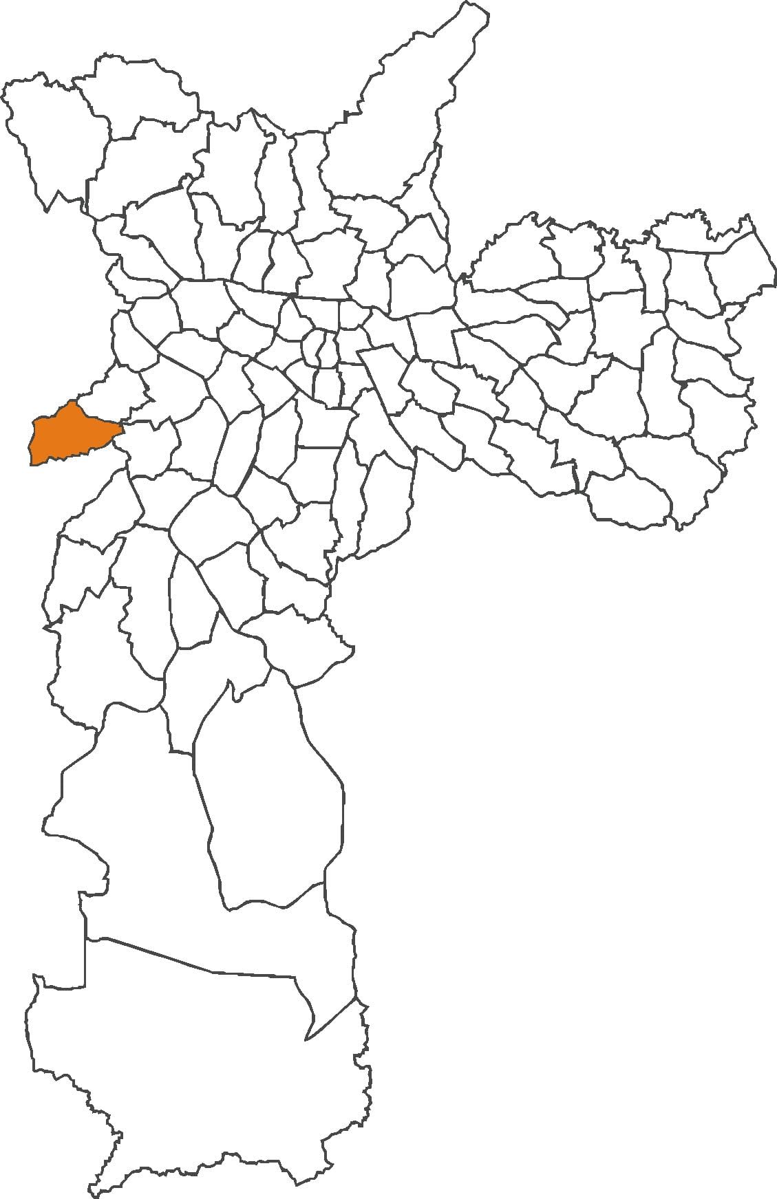 Harta e Raposo Tavares qarkut