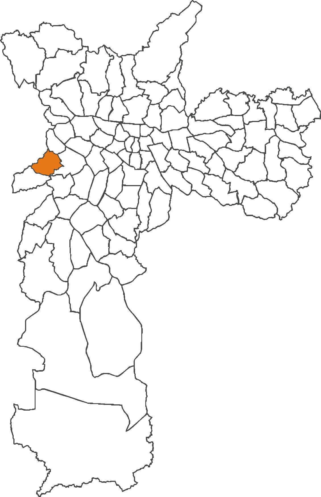 Harta e Rio Pequeno qarkut