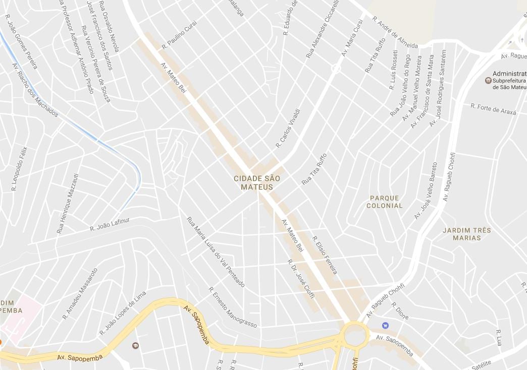 Harta e São Mateus São Paulo