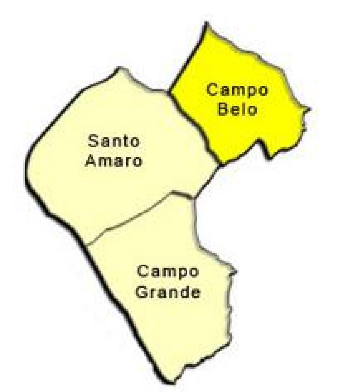 Harta e Santo Amaro nën-prefekturës
