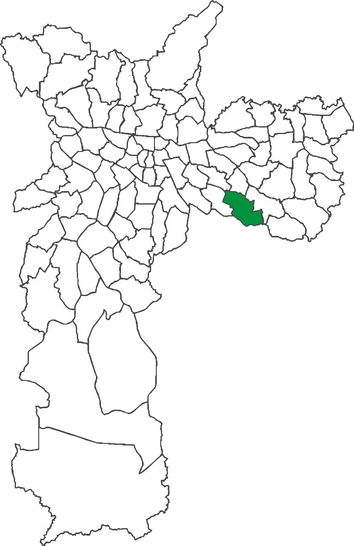 Harta e Sapopemba qarkut