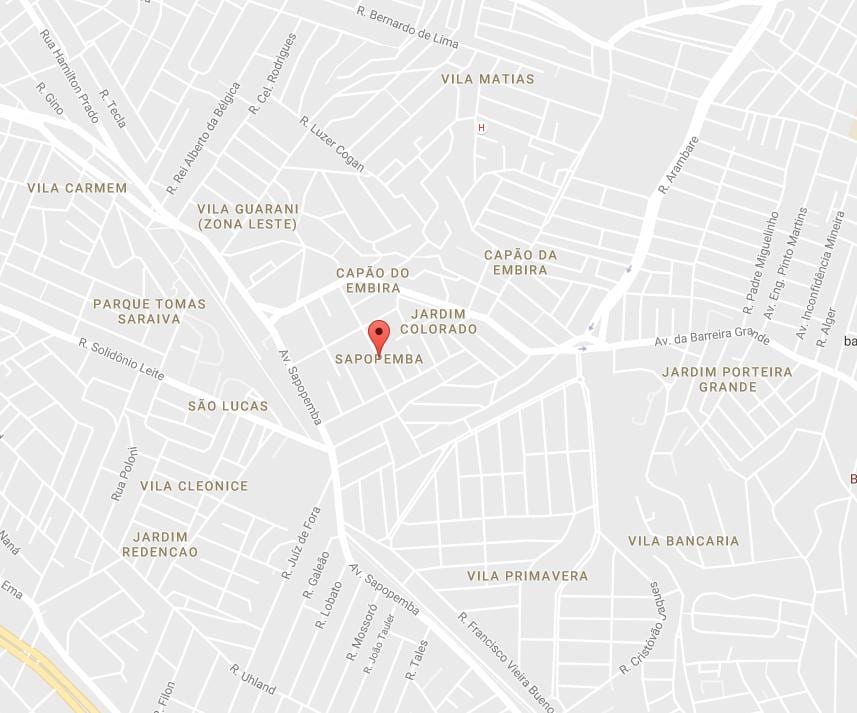 Harta e Sapopemba São Paulo