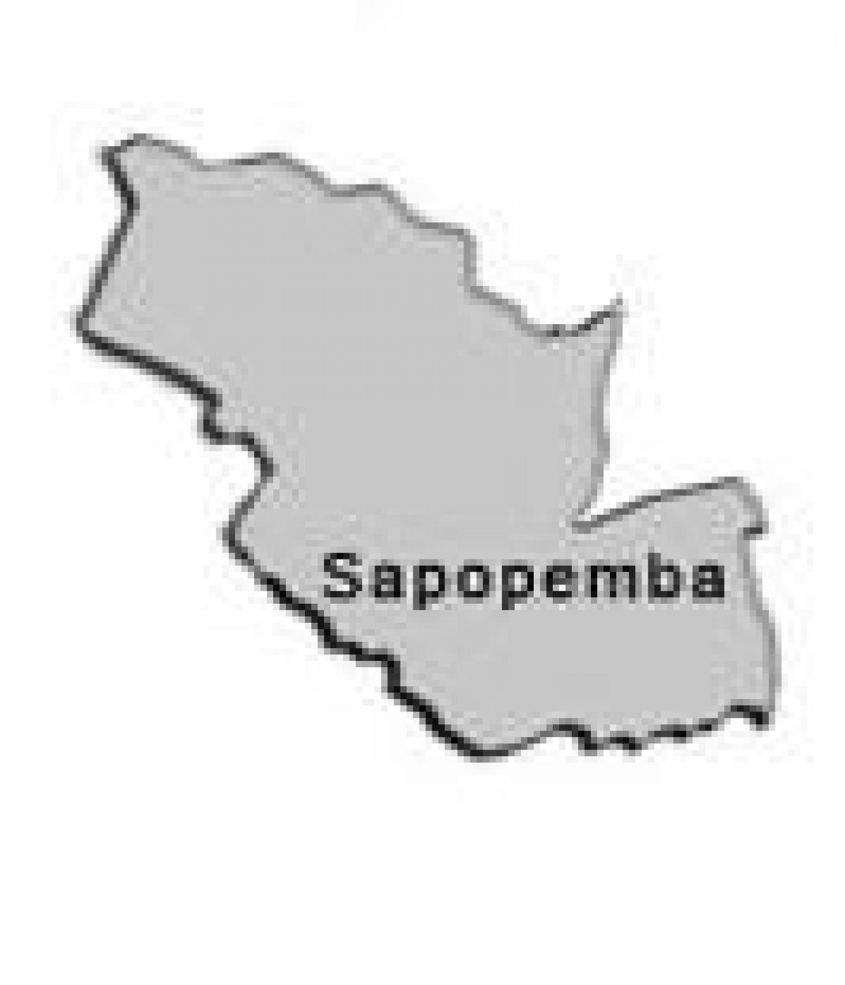 Harta e Sapopembra nën-prefekturës