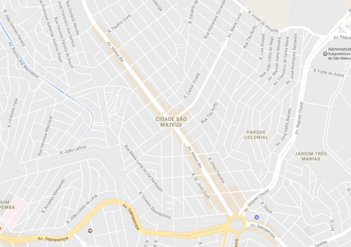 Harta e São Mateus São Paulo