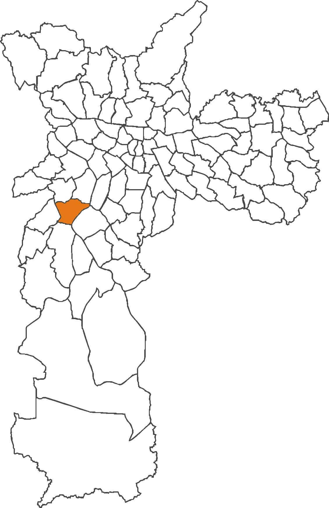 Harta e Vila Andrade qarkut
