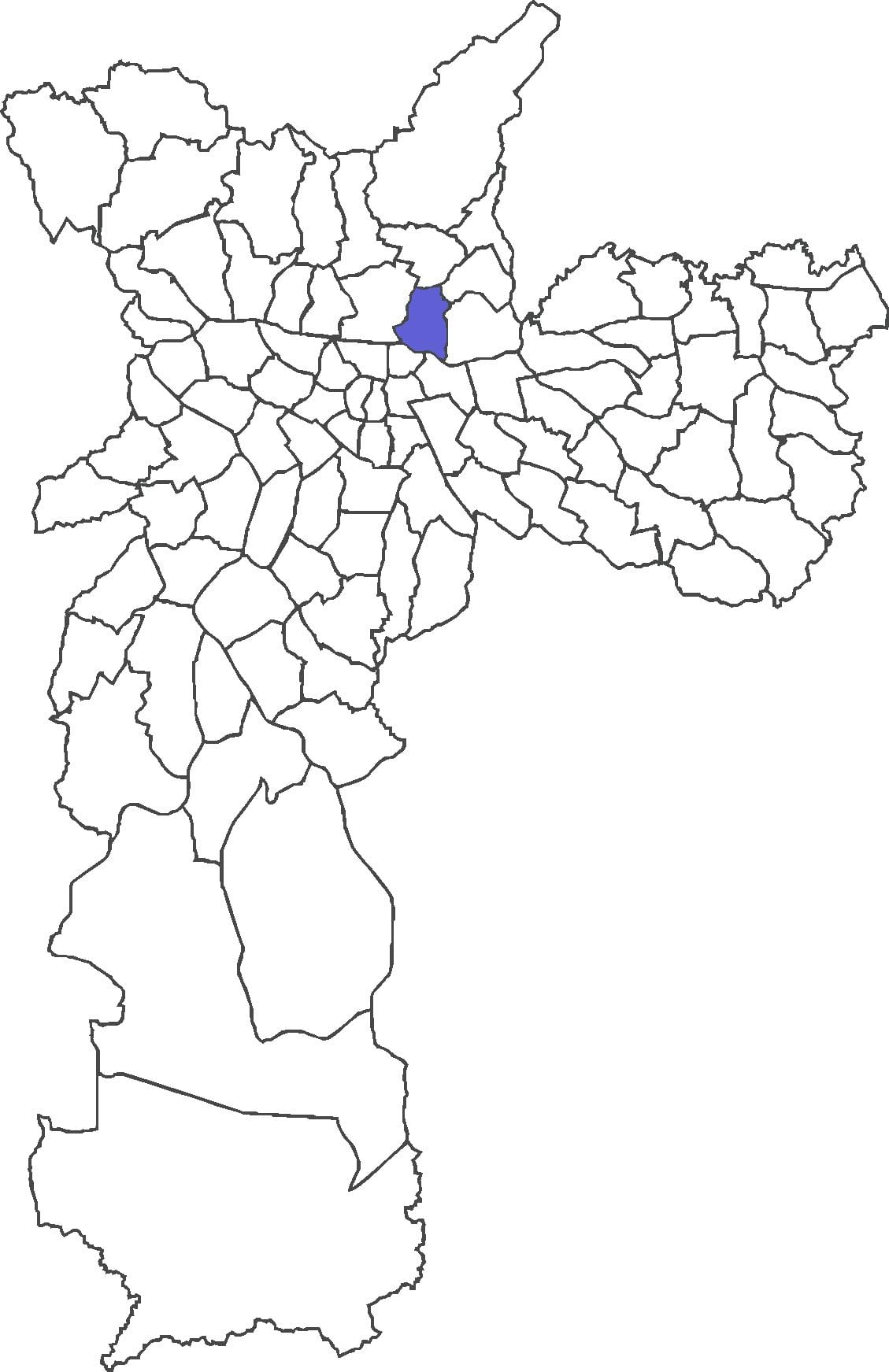 Harta e Vila Guilherme qarkut