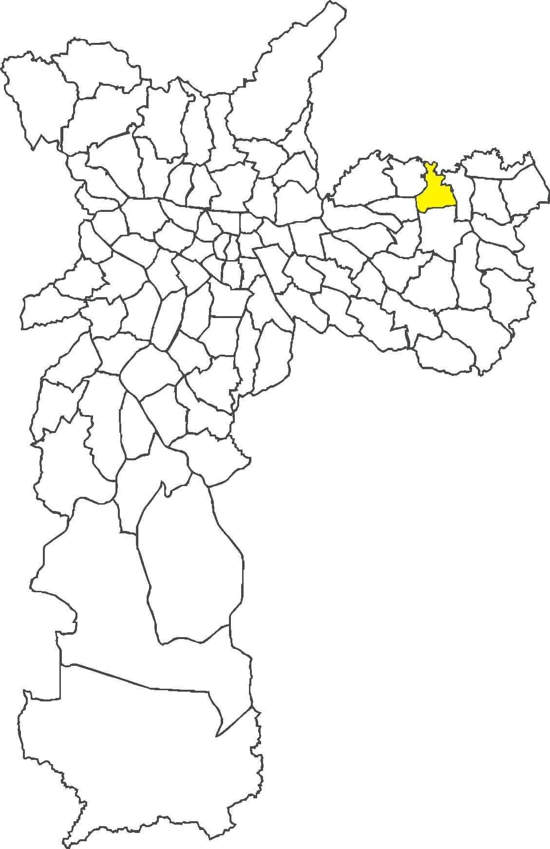Harta e Vila Jacuí qarkut