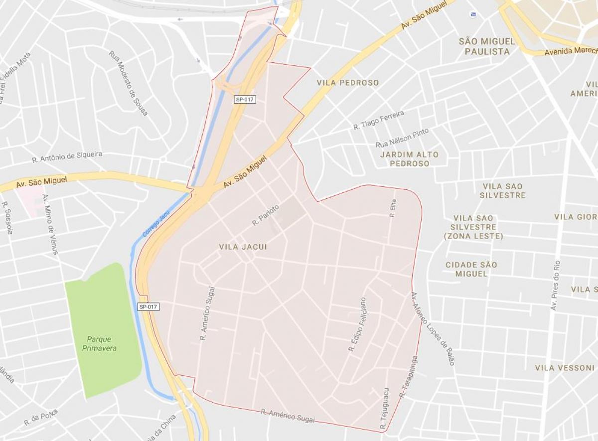 Harta e Vila Jacuí São Paulo
