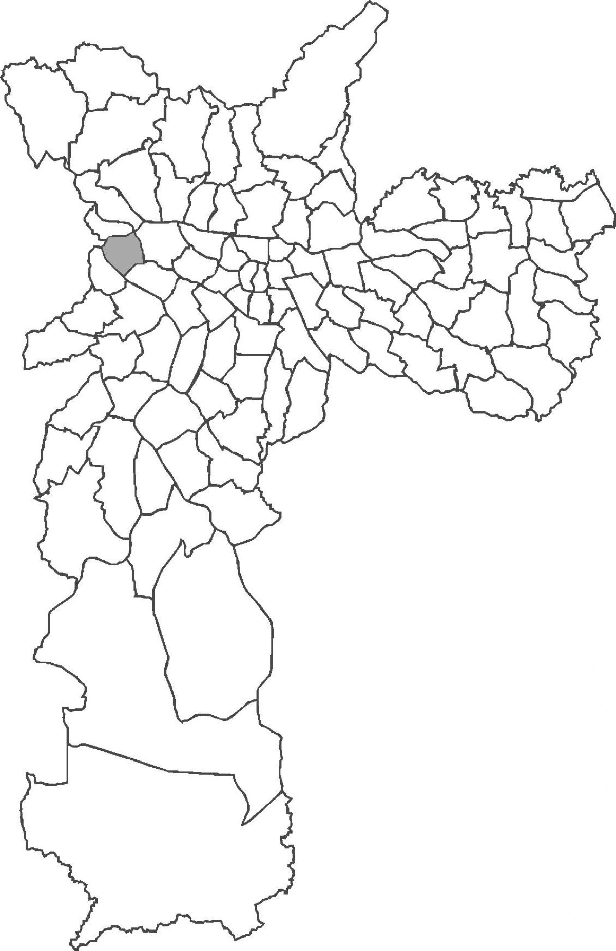 Harta e Vila Leopoldina qarkut