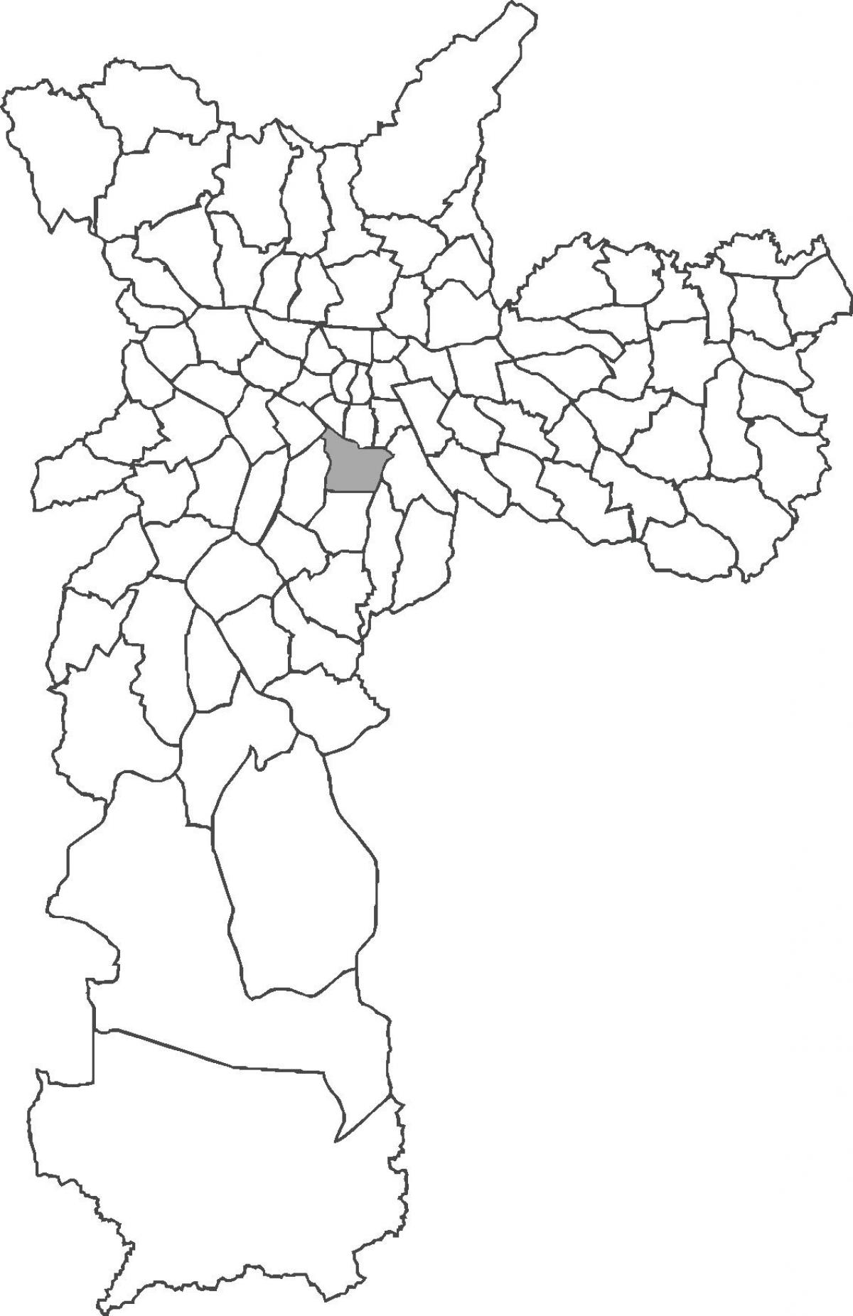 Harta e Vila Mariana qarkut