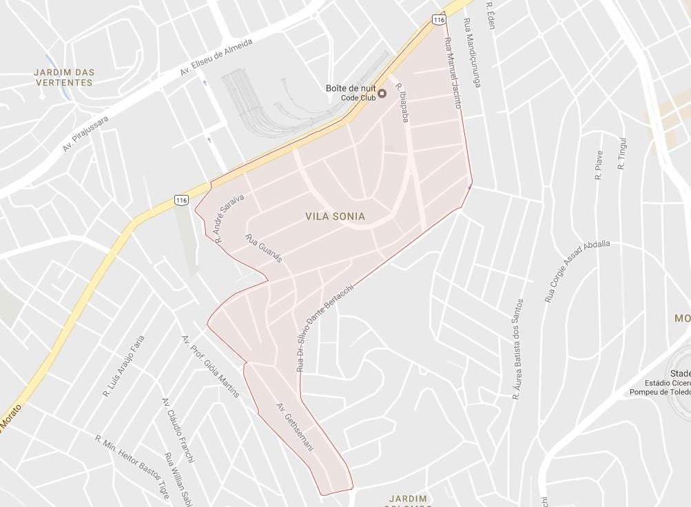 Harta e Vila Sônia São Paulo