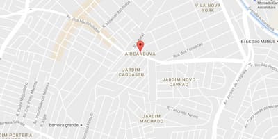 Harta e Aricanduva São Paulo