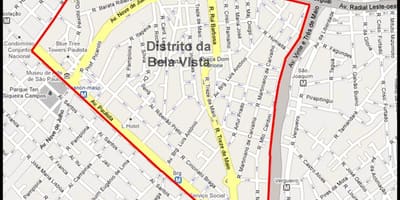 Harta e Bela Vista São Paulo